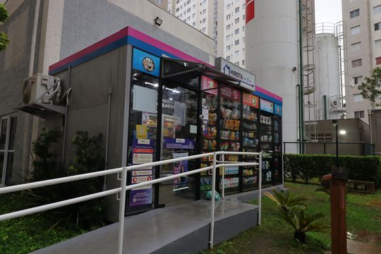 Área comum - Mercado de apartamento para alugar com 2 quartos, 48m² em Usina Piratininga, São Paulo