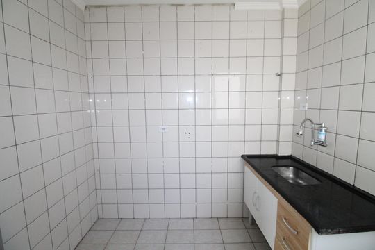 Cozinha de apartamento para alugar com 2 quartos, 40m² em Jardim Nova Michigan, São José dos Campos