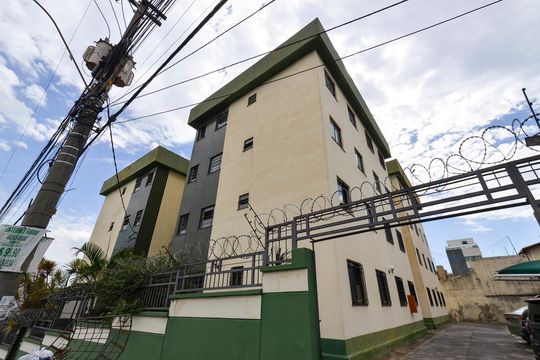 Fachada de apartamento à venda com 2 quartos, 44m² em Santa Cruz, Belo Horizonte
