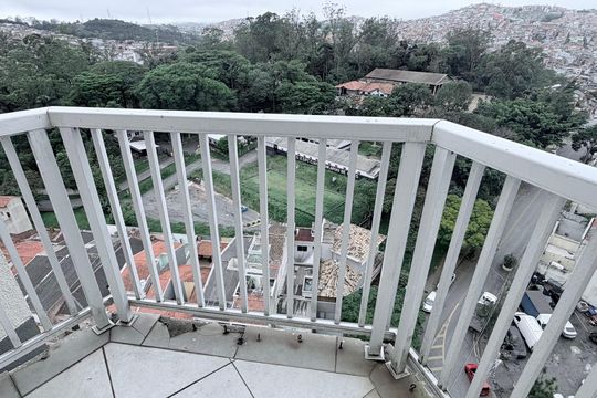 Varanda de apartamento para alugar com 2 quartos, 65m² em Nova Petrópolis, São Bernardo do Campo