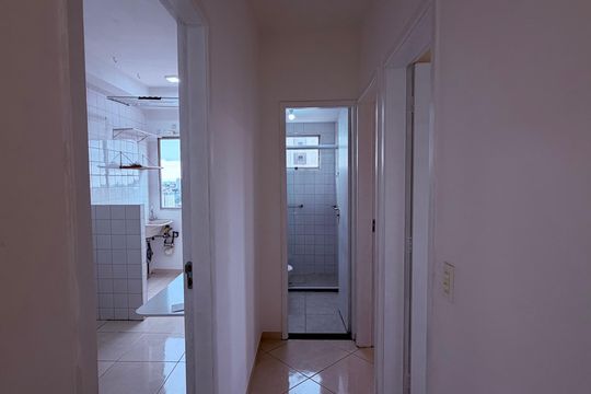 Corredor de apartamento para alugar com 2 quartos, 65m² em Nova Petrópolis, São Bernardo do Campo