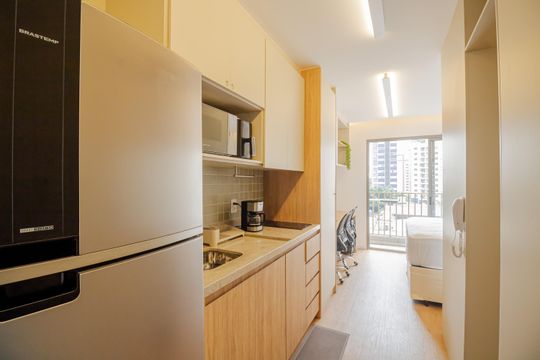Apartamento para alugar com 1 quarto, 24m² em Vila Olímpia, São Paulo