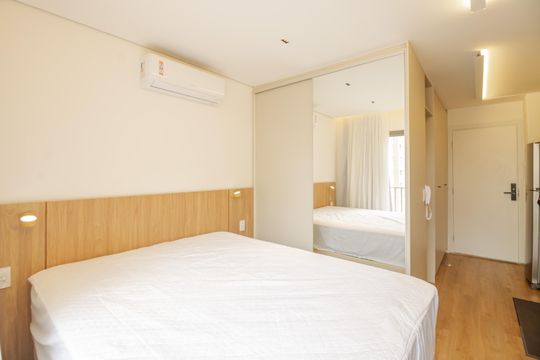 Apartamento para alugar com 1 quarto, 24m² em Vila Olímpia, São Paulo