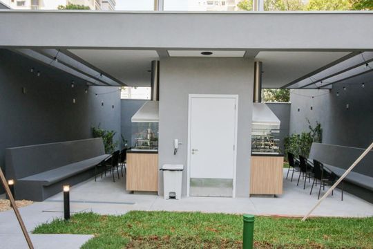 Área comum de apartamento para alugar com 1 quarto, 58m² em Vila Dom Pedro I, São Paulo