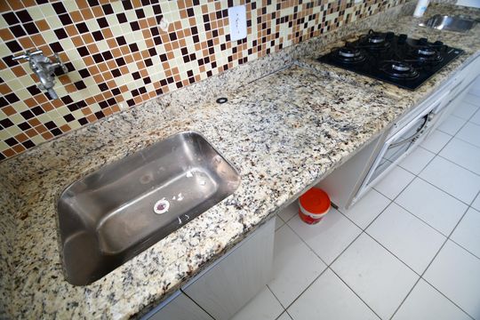 Área de Serviço de kitnet/studio para alugar com 2 quartos, 49m² em Chácaras Fazenda Coelho, Hortolândia
