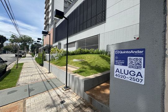 Fachada com PLACA GRANDE de apartamento para alugar com 1 quarto, 36m² em Presidente Altino, Osasco