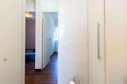 Banheiro  de apartamento à venda com 3 quartos, 65m² em Vila Nova Caledonia, São Paulo