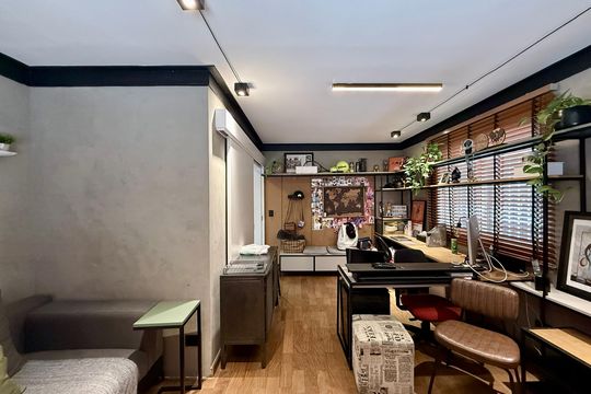 Escritório de casa de condomínio à venda com 4 quartos, 350m² em Cidade Monções, São Paulo