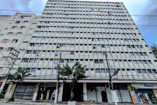 Fachada - Plaquinha de kitnet/studio à venda com 1 quarto, 30m² em Liberdade, São Paulo
