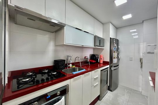 Cozinha de apartamento à venda com 3 quartos, 95m² em Brás, São Paulo
