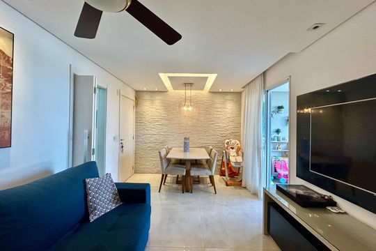 Sala de apartamento à venda com 3 quartos, 95m² em Brás, São Paulo