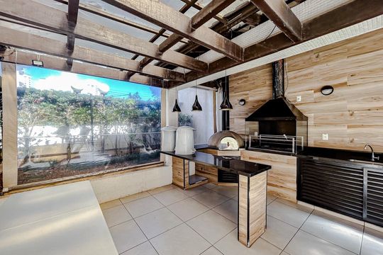 Área comum - Churrasqueira de apartamento à venda com 3 quartos, 75m² em Vila Gomes Cardim, São Paulo