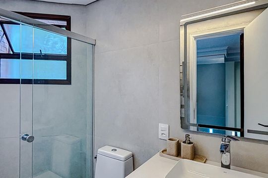 Banheiro da Suíte de apartamento à venda com 3 quartos, 75m² em Vila Gomes Cardim, São Paulo