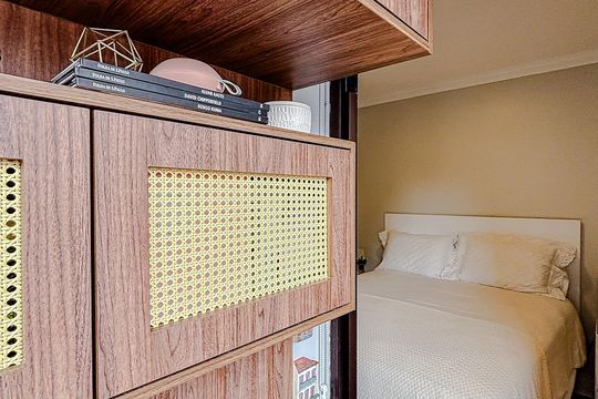 Varanda da Suíte de apartamento à venda com 3 quartos, 75m² em Vila Gomes Cardim, São Paulo