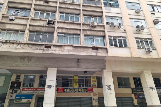Fachada de apartamento para alugar com 1 quarto, 37m² em Centro, Niterói