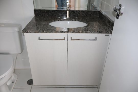 Banheiro Social de apartamento para alugar com 2 quartos, 67m² em Vila Prudente, São Paulo