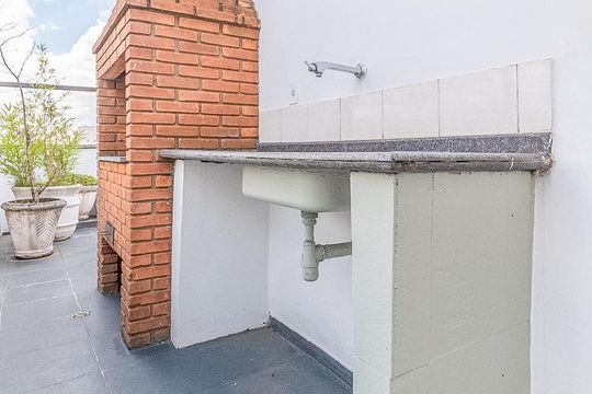 Área comum - Churrasqueira de apartamento para alugar com 4 quartos, 265m² em Sumaré, São Paulo