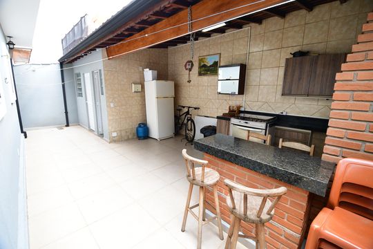 Varanda da Sala de casa de condomínio à venda com 3 quartos, 172m² em Parque Taquaral, Campinas