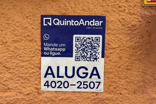 Placa   de apartamento para alugar com 2 quartos, 65m² em Vila Santa Luzia, São Bernardo do Campo
