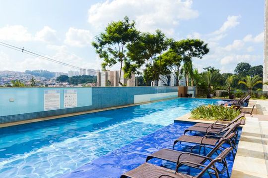 Área comum - Piscina de apartamento à venda com 2 quartos, 68m² em Jardim Tabatinga, Guarulhos