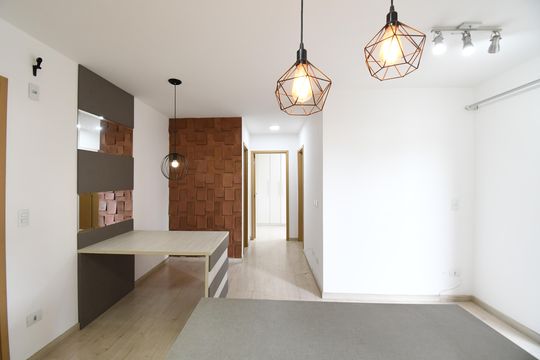 Sala de apartamento para alugar com 2 quartos, 54m² em Pedro Moro, São José dos Pinhais