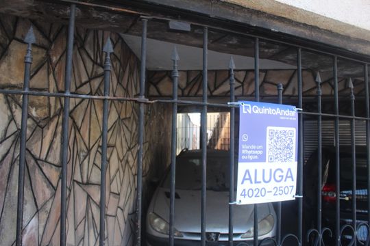 Placa de casa para alugar com 1 quarto, 60m² em Olímpico, São Caetano do Sul