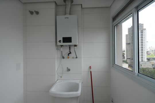 Área de Serviço de apartamento para alugar com 2 quartos, 66m² em Vila Azevedo, São Paulo