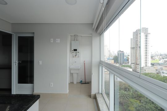 Sacada de apartamento para alugar com 2 quartos, 66m² em Vila Azevedo, São Paulo