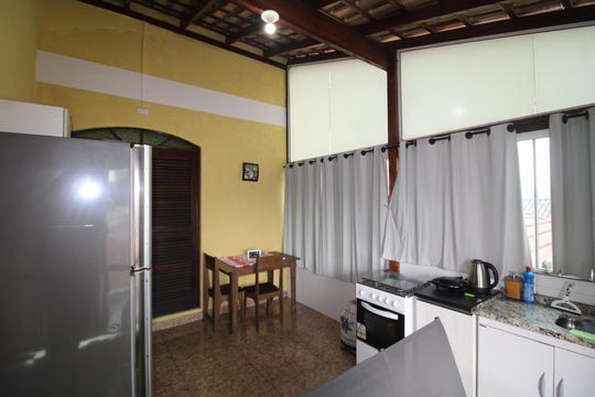 Cozinha / Área de Serviço de casa para alugar com 1 quarto, 40m² em Vila Guilherme, São Paulo