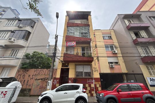 Fachada de apartamento à venda com 2 quartos, 64m² em Centro Histórico, Porto Alegre