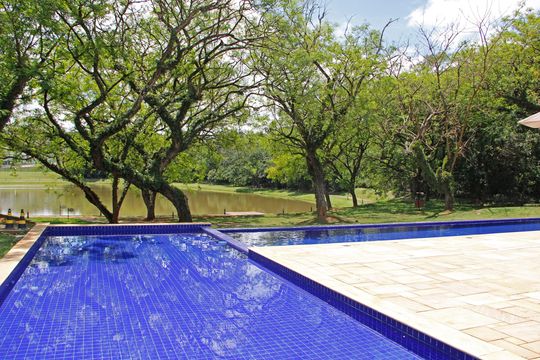 Área comum - Piscina de casa de condomínio à venda com 5 quartos, 382m² em Vila Hipica, Vinhedo