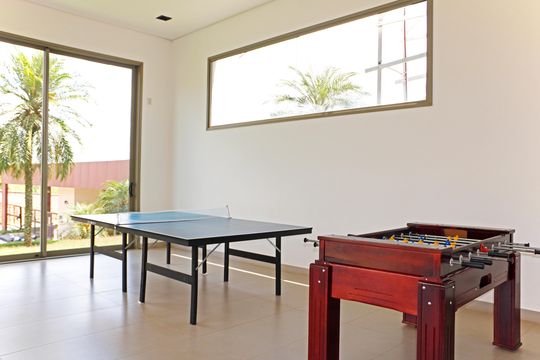 Área comum - Jogos de casa de condomínio à venda com 5 quartos, 382m² em Vila Hipica, Vinhedo
