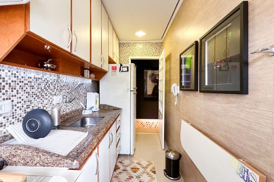 Cozinha de apartamento à venda com 1 quarto, 50m² em Parque Terra Nova Ii, São Bernardo do Campo