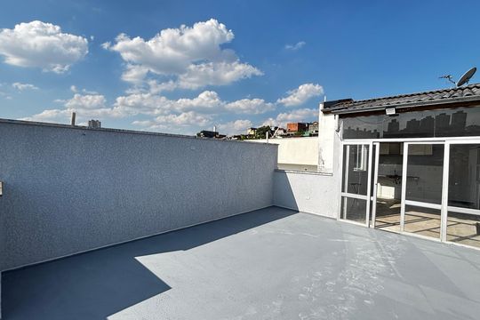 Cobertura  de apartamento para alugar com 2 quartos, 100m² em Vila Luzita, Santo André