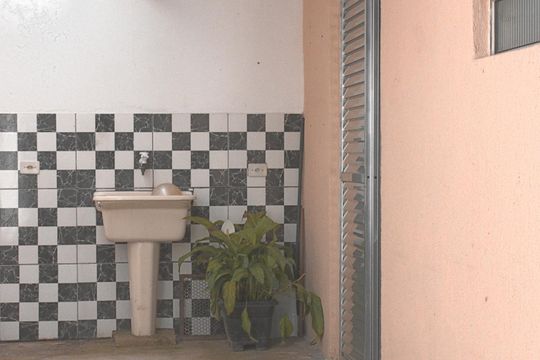 Área de Serviço de casa para alugar com 1 quarto, 50m² em Cidade Dutra, São Paulo