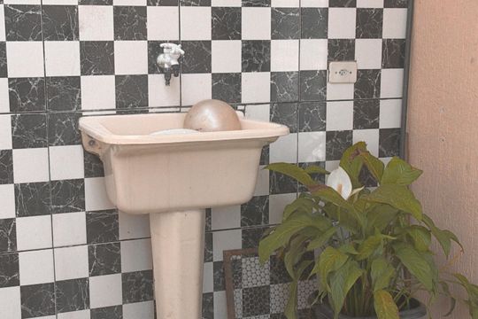 Área de Serviço de casa para alugar com 1 quarto, 50m² em Cidade Dutra, São Paulo
