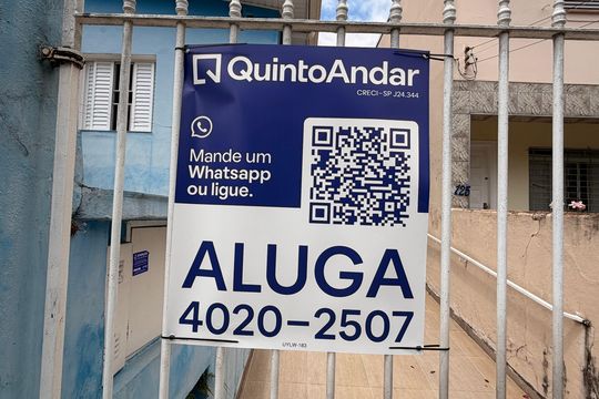 Plaquinha  de casa para alugar com 3 quartos, 75m² em Boa Vista, São Caetano do Sul