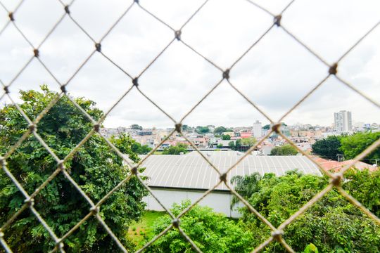 Vista da Sala de apartamento para alugar com 3 quartos, 57m² em Jardim Cocaia, Guarulhos