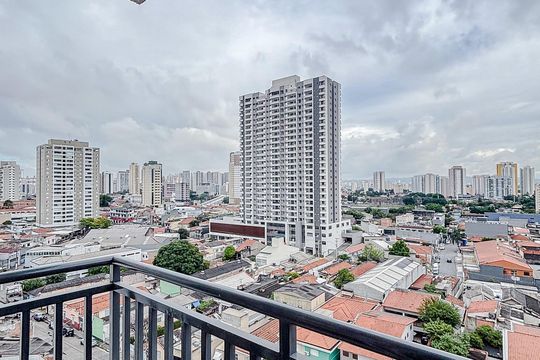Vista da Sala de casa de condomínio para alugar com 2 quartos, 47m² em Chácara Califórnia, São Paulo