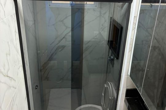 Banheiro de apartamento para alugar com 2 quartos, 44m² em Jardim Iris, São Paulo