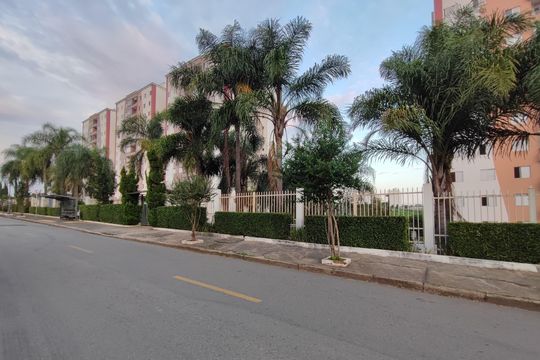 Fachada do Condomínio de apartamento para alugar com 3 quartos, 70m² em Jardim Anton Von Zuben, Campinas