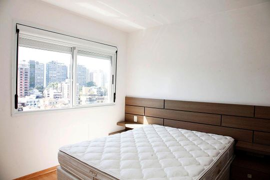 Quarto 1 Suíte de apartamento à venda com 3 quartos, 91m² em Rio Branco, Porto Alegre