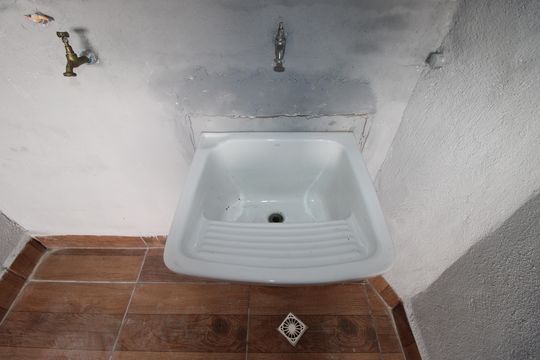 Área de Serviço de casa para alugar com 2 quartos, 55m² em Vila Jacuí, São Paulo