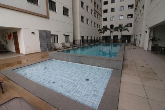 Área comum - Piscina de apartamento à venda com 1 quarto, 30m² em Bonfim, Osasco