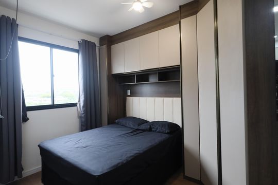 Quarto de apartamento à venda com 1 quarto, 30m² em Bonfim, Osasco