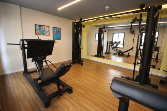 Área comum - Academia de apartamento à venda com 1 quarto, 30m² em Bonfim, Osasco