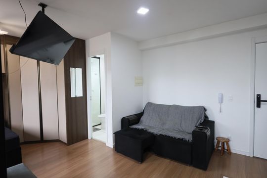 Sala de apartamento à venda com 1 quarto, 30m² em Bonfim, Osasco