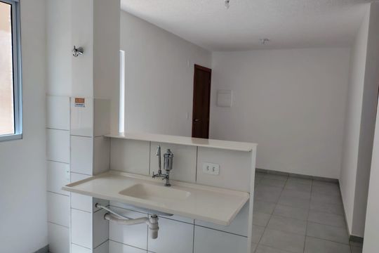 Cozinha de apartamento para alugar com 2 quartos, 70m² em Ovídeo Guerra, Lagoa Santa