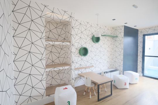 Área comum - Brinquedoteca de apartamento para alugar com 2 quartos, 33m² em Km 18, Osasco