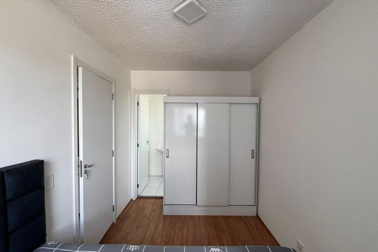 Suíte de apartamento para alugar com 1 quarto, 27m² em Barra Funda, São Paulo